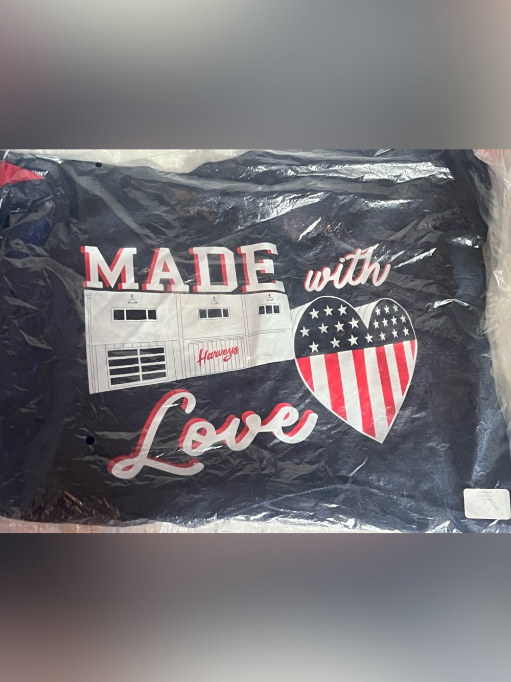 NWT Harveys Made With Love Dust Bag